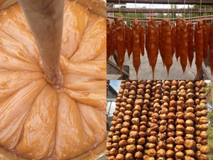 ამზადებთ ჩურჩხელას, მაგრამ ყოველთვის თხელი გამოგდით? - ბუთქუნა ჩურჩხელების მომზადების საიდუმლო კახეთიდან