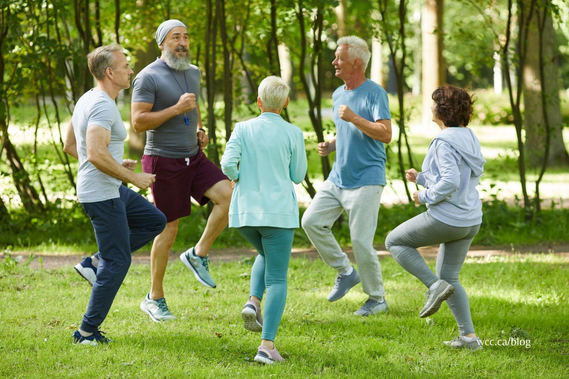 Физическая активность парк. International Walking Day.